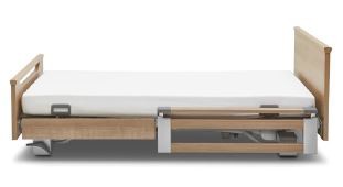 Seitensicherung: TSG kopfseitig 110 cm, Holz-Blenden